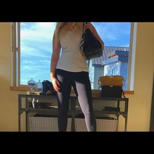 Burberry Leather Medium Buckle Tote